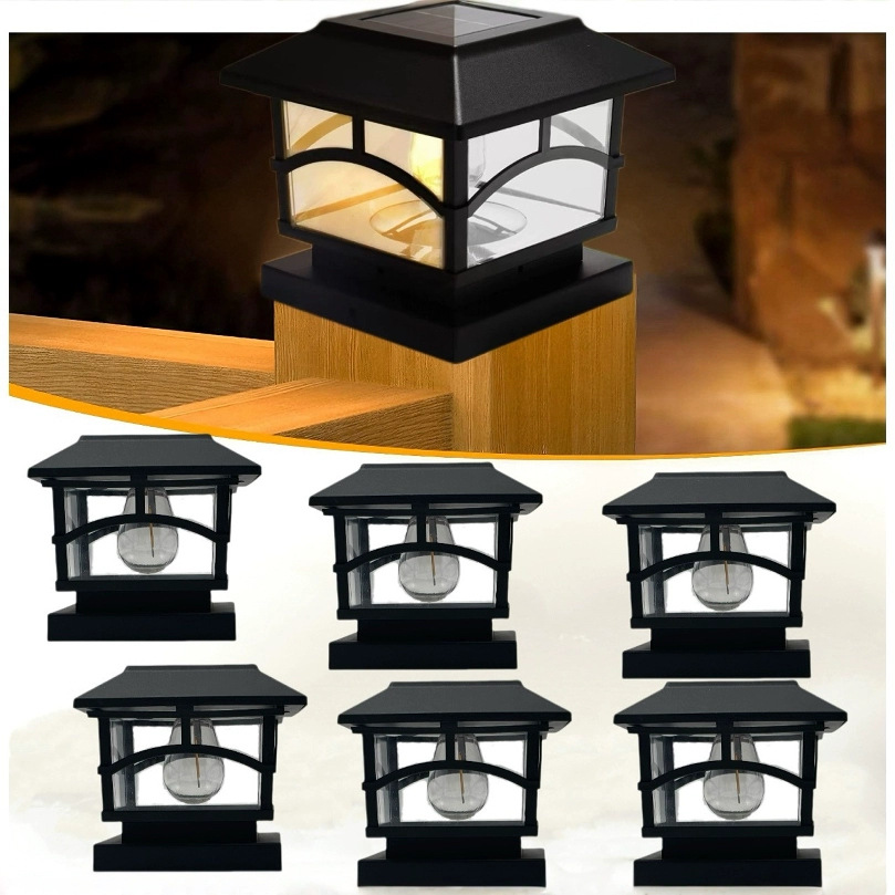 Post Cap Light - Solar Post Cap Lights, Outdoor Panel