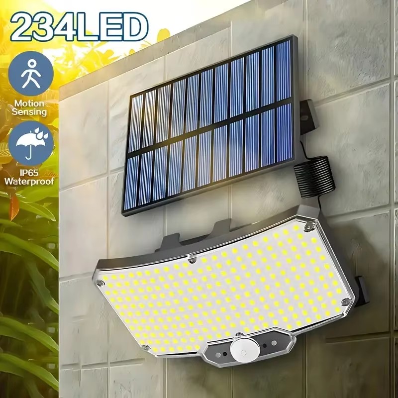 Outdoor Lighting Garage - 234LED Solar Outdoor Lights Motion Sensor