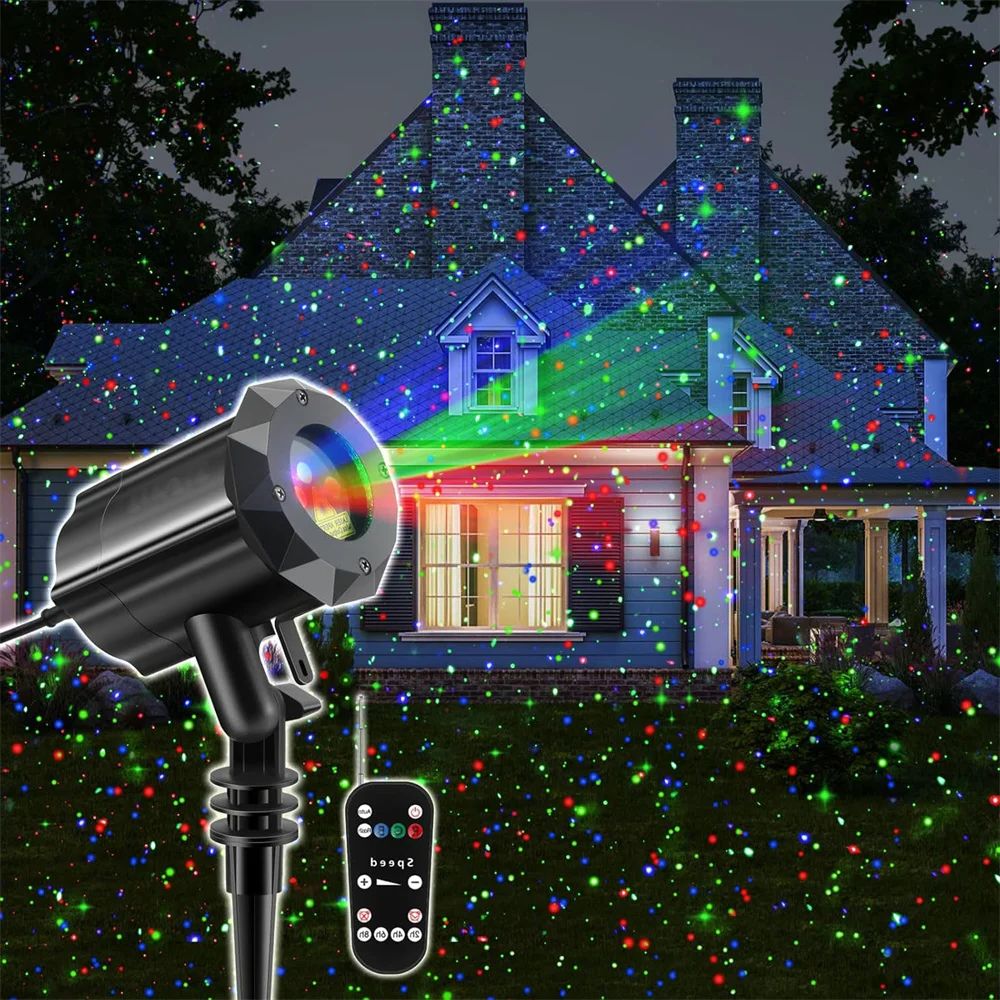 Outdoor Lighting Uk - Christmas Laser Projector Lights Outdoor Motion
