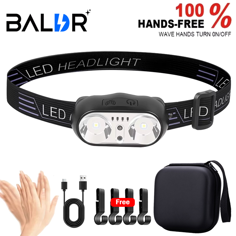 Outdoor Lighting Sensor - Strong Light Headlamp Mini Led Night