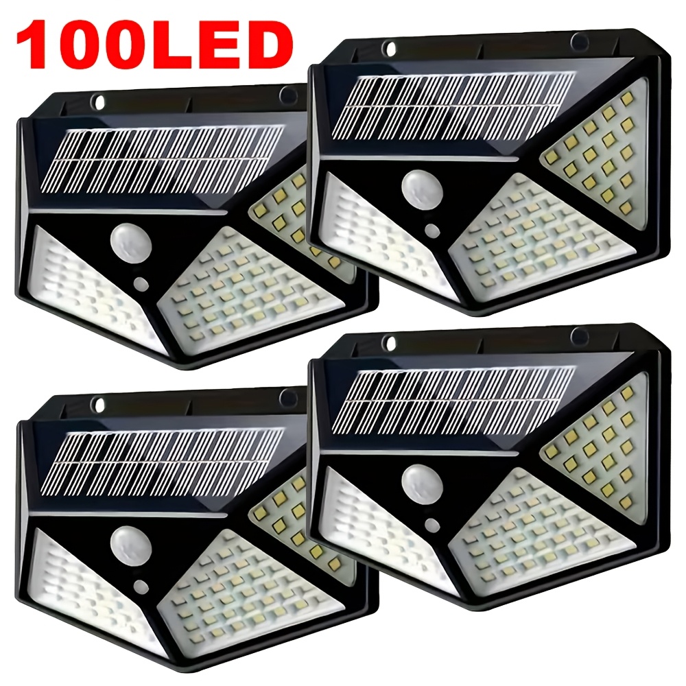 Outdoor Lighting Sensor - 100LED Outdoor Solar Garden Light Outdoor