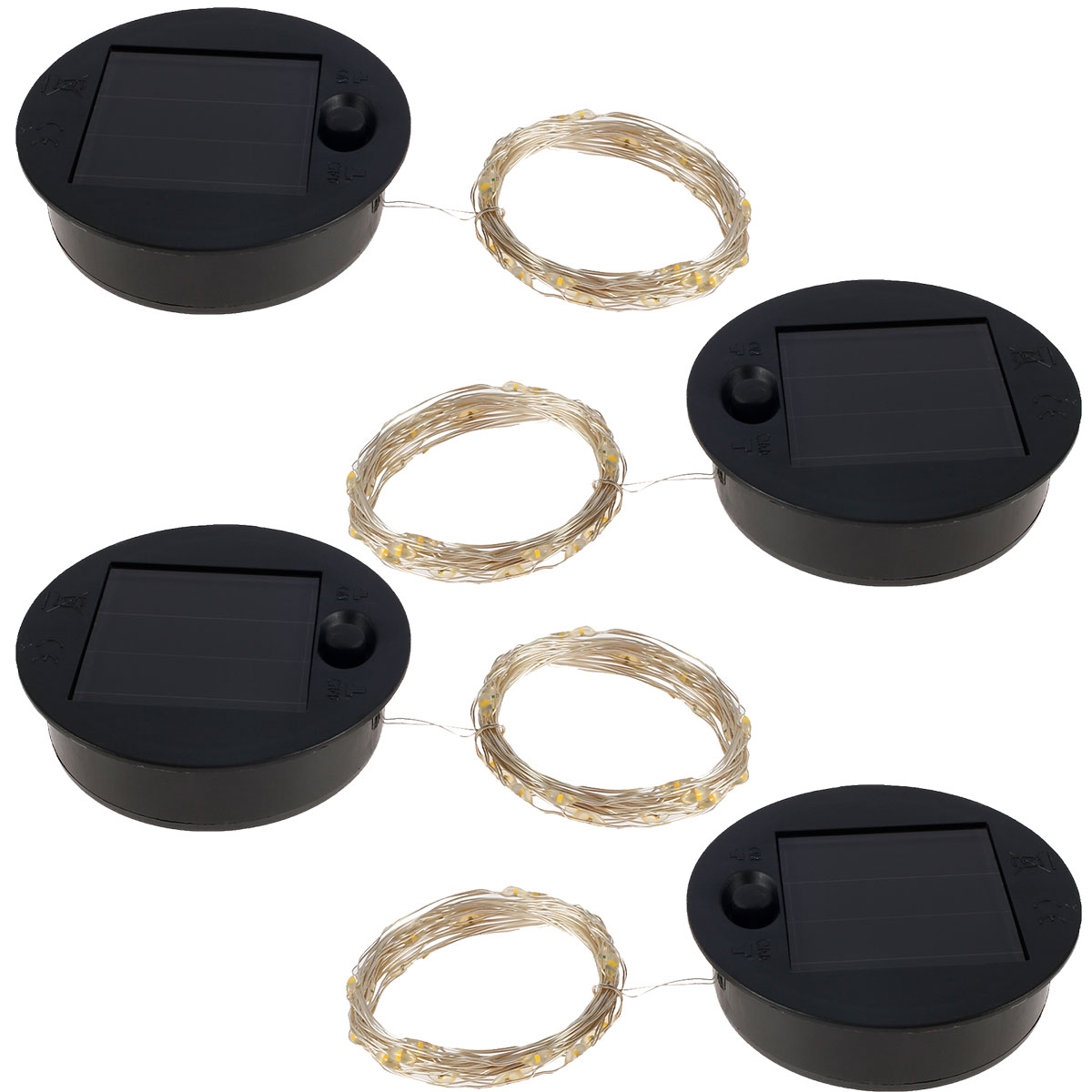 Post Cap Light - Solar Lantern Light Replacement Top with