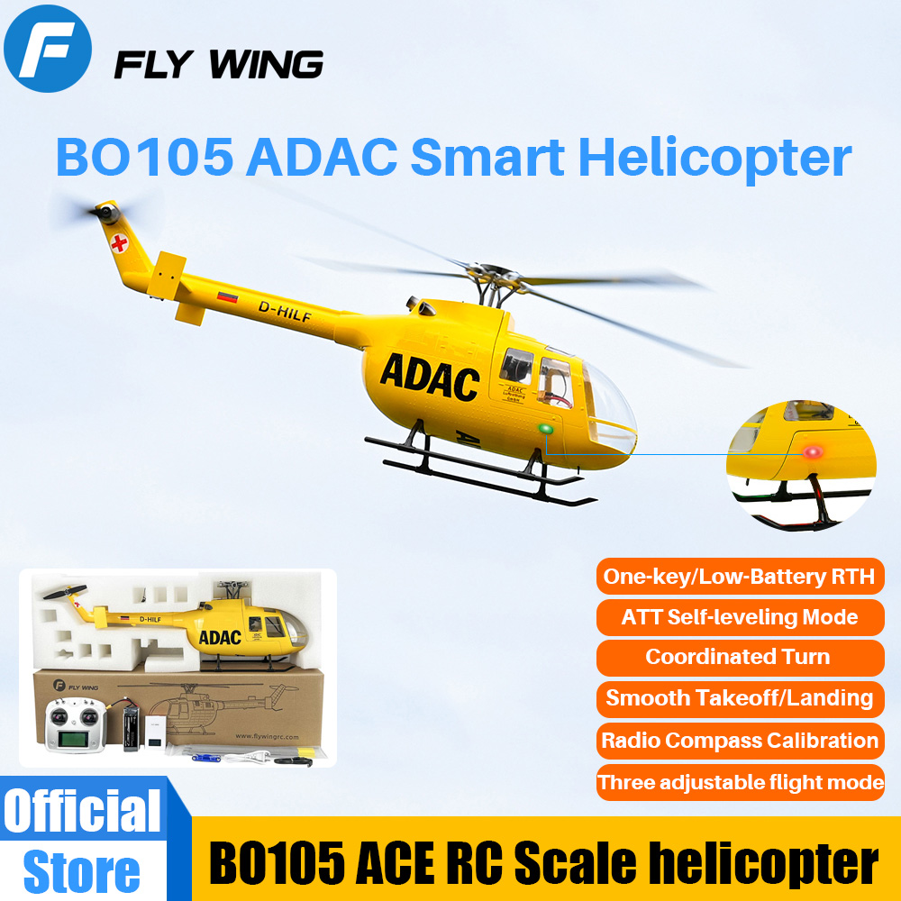 FLY WING BO105 Scale Helicopte - огляд і ціна Outdoor Lighting Uk