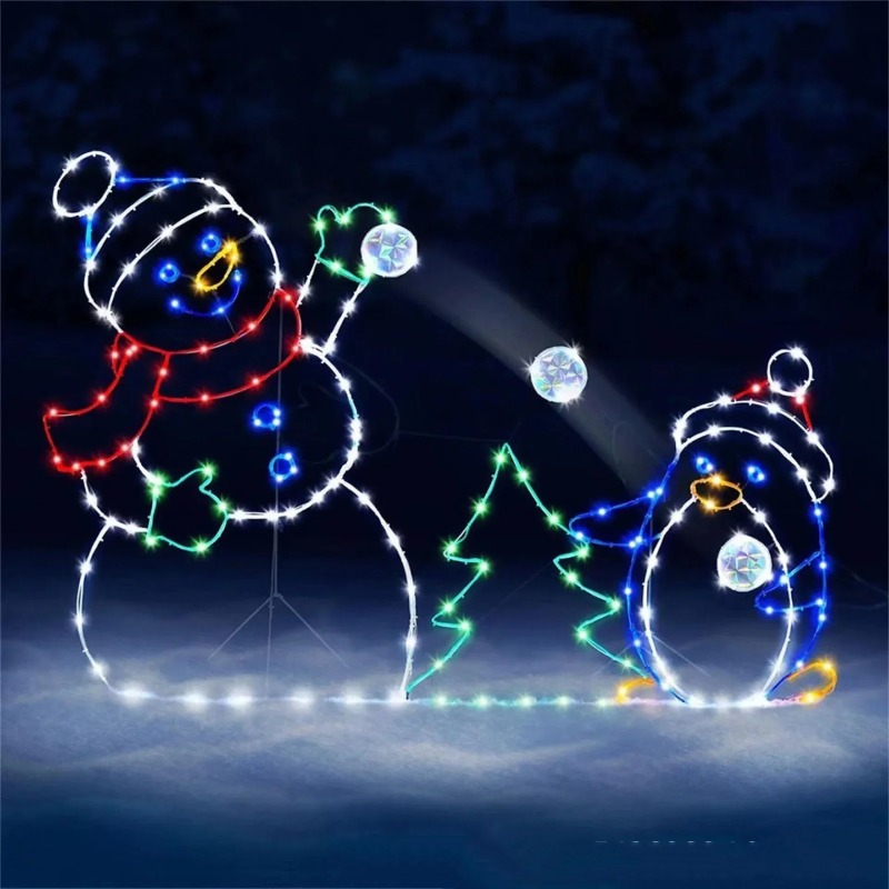 Snowball Light LED Glowing Sno - огляд і ціна Outdoor Xmas Lighting Ideas