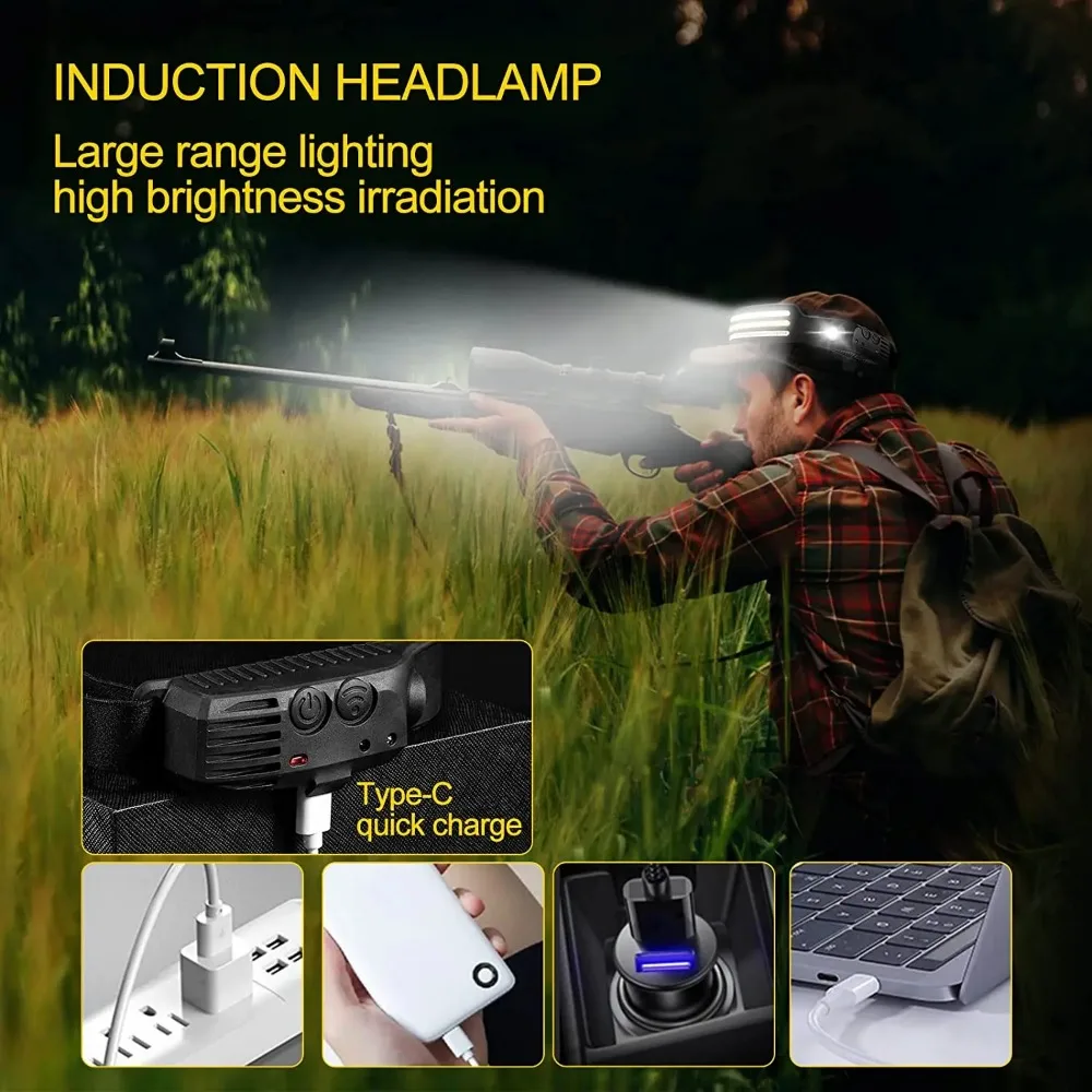 Rechargeable COB LED Induction - огляд і ціна Outdoor Lighting Sensor