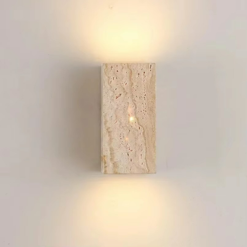 Yellow Travertine Stone Wall M - огляд і ціна Outdoor Lighting For Front Of House