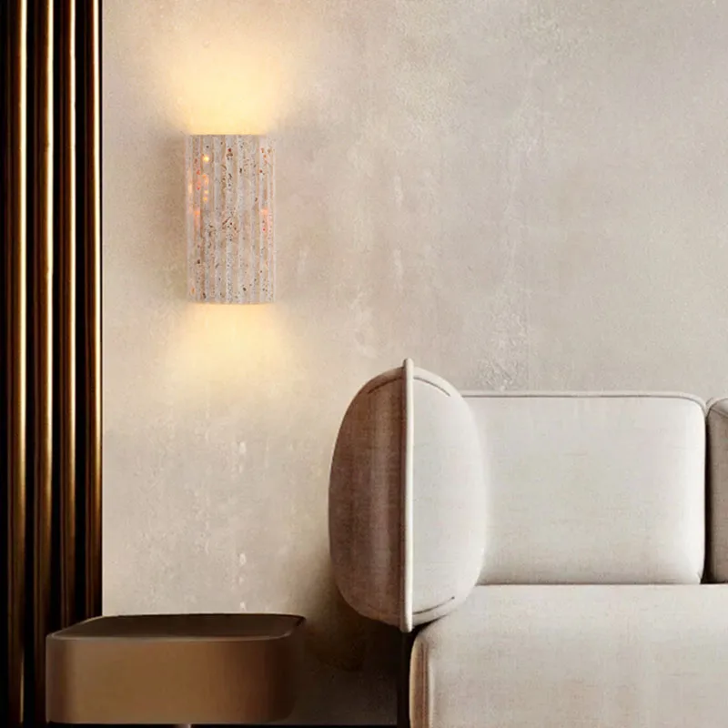 Yellow Travertine Stone Wall M - огляд і ціна Outdoor Lighting For Front Of House