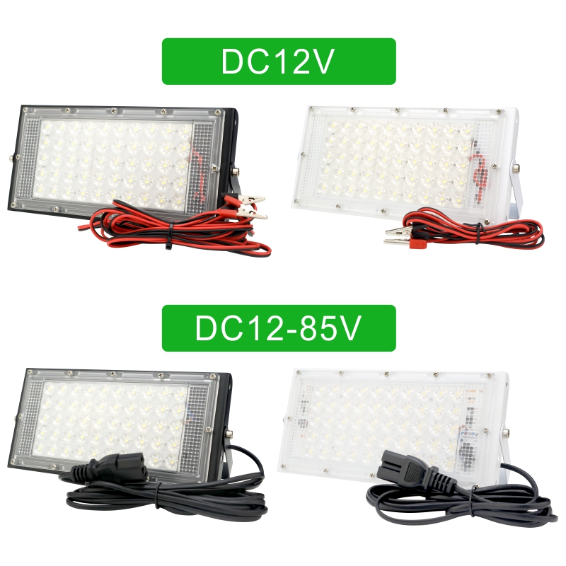DC 12V-85V 50W Led Flood Light - огляд і ціна Outdoor Lighting Volt