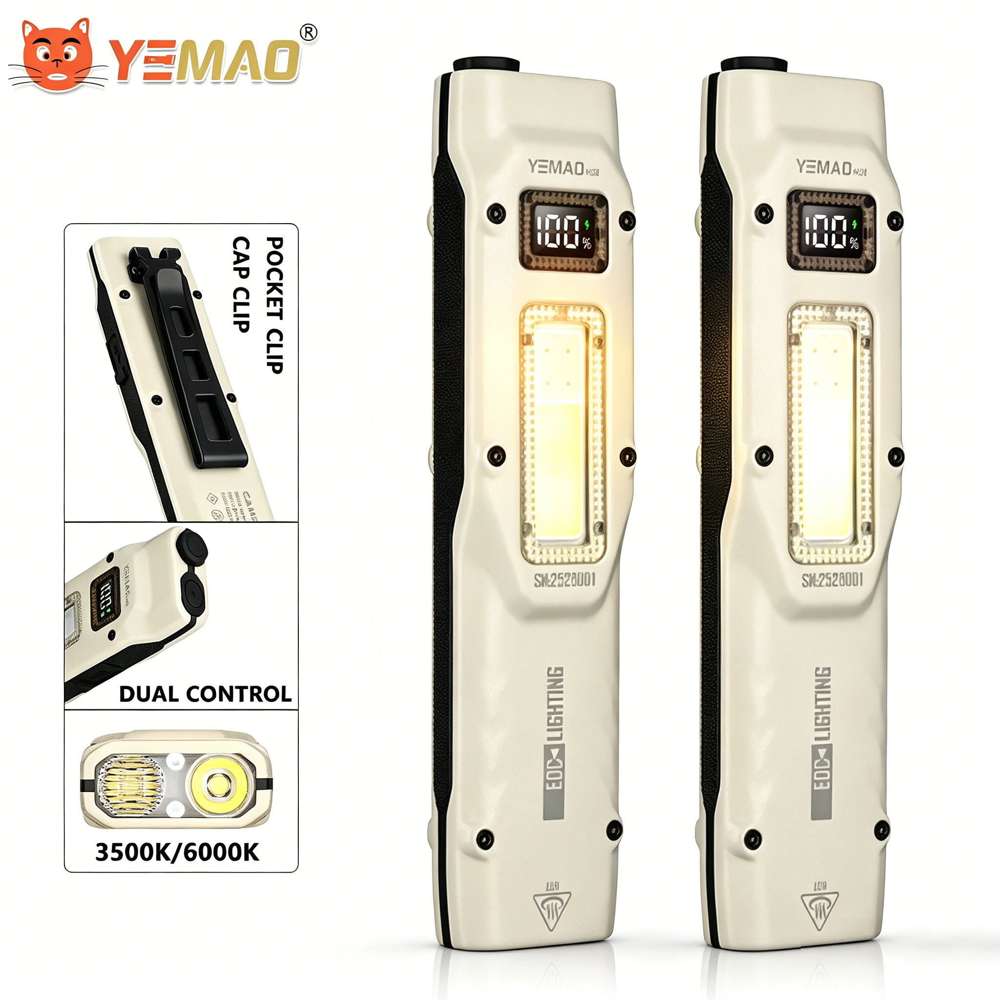 Portable 880LM YEMAO M28 Ultra - огляд і ціна Outdoor Lighting Panel