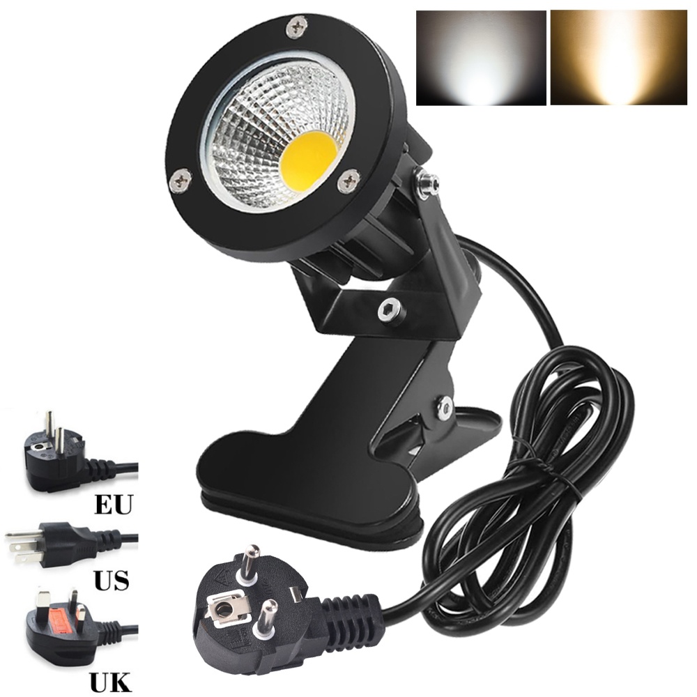 Clip On Spot Light Plug in Wat - огляд і ціна Outdoor Lighting Uk