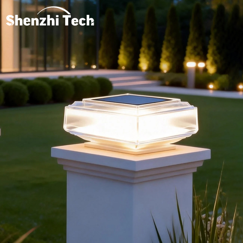 Modern Transparent Solar Post  - огляд і ціна Post Cap Light