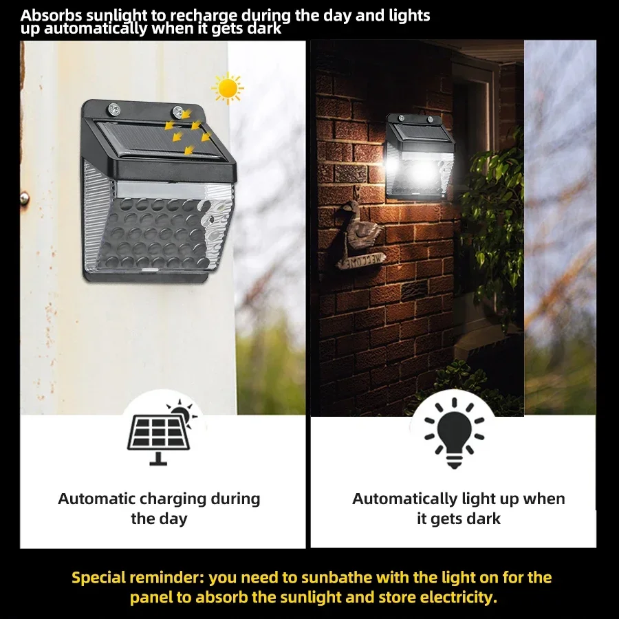 LED Solar Light PIR Motion Sen - огляд і ціна Outdoor Lighting Sensor