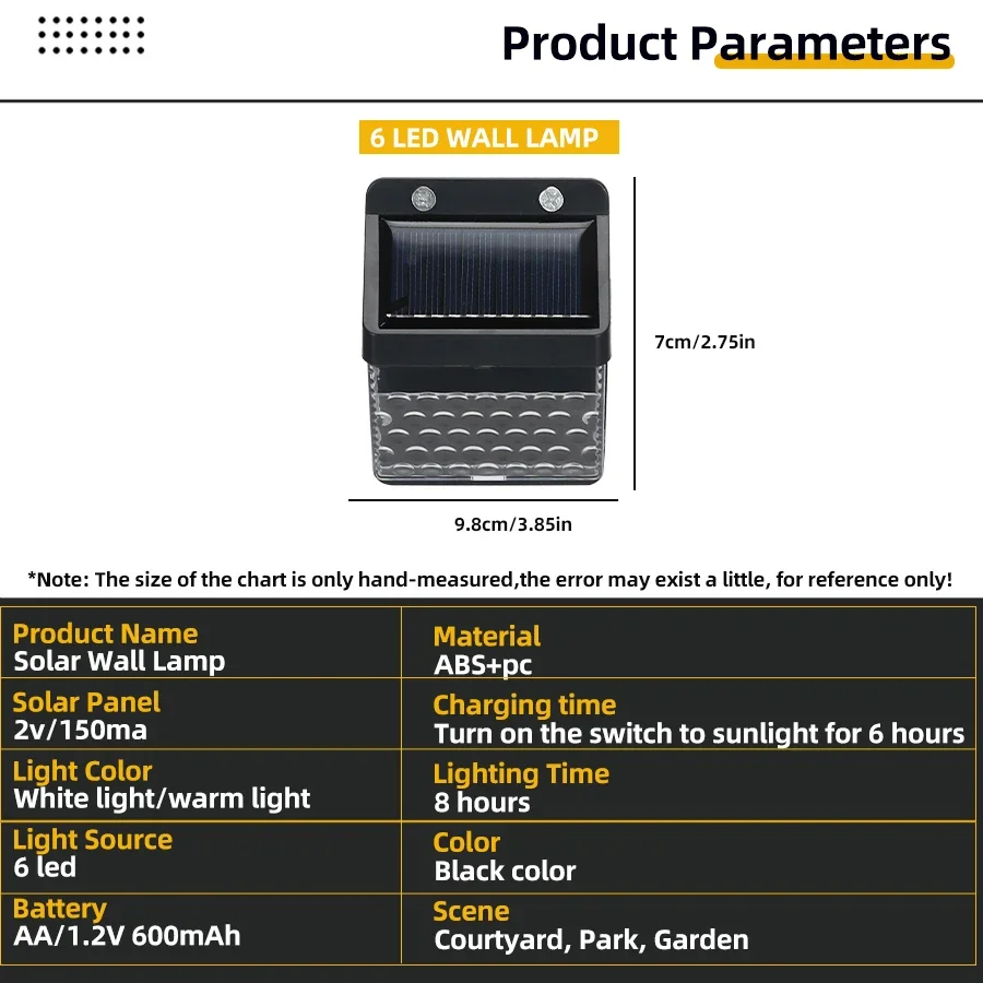 LED Solar Light PIR Motion Sen - огляд і ціна Outdoor Lighting Sensor