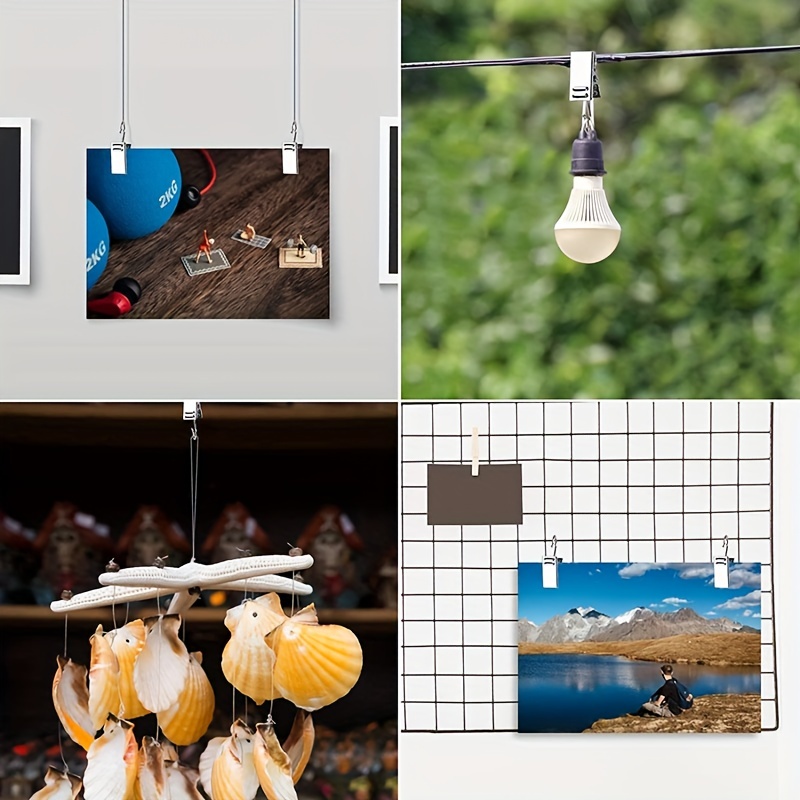 30pcs Metal String Light Clips - огляд і ціна Outdoor Lighting Manufacturers