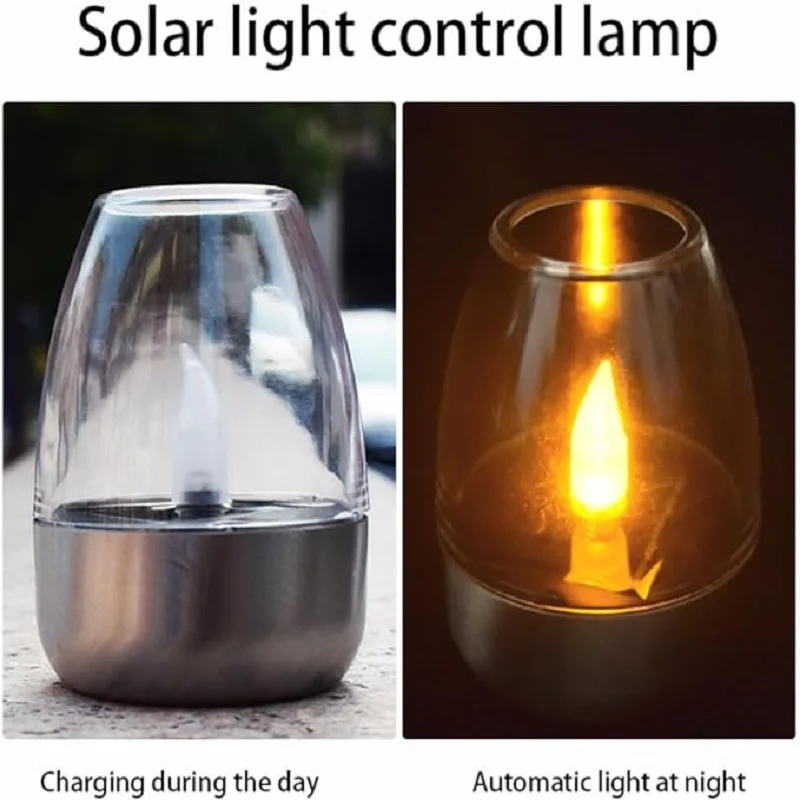 Solar Powered Flameless Candle - огляд і ціна Halo Outdoor Lighting