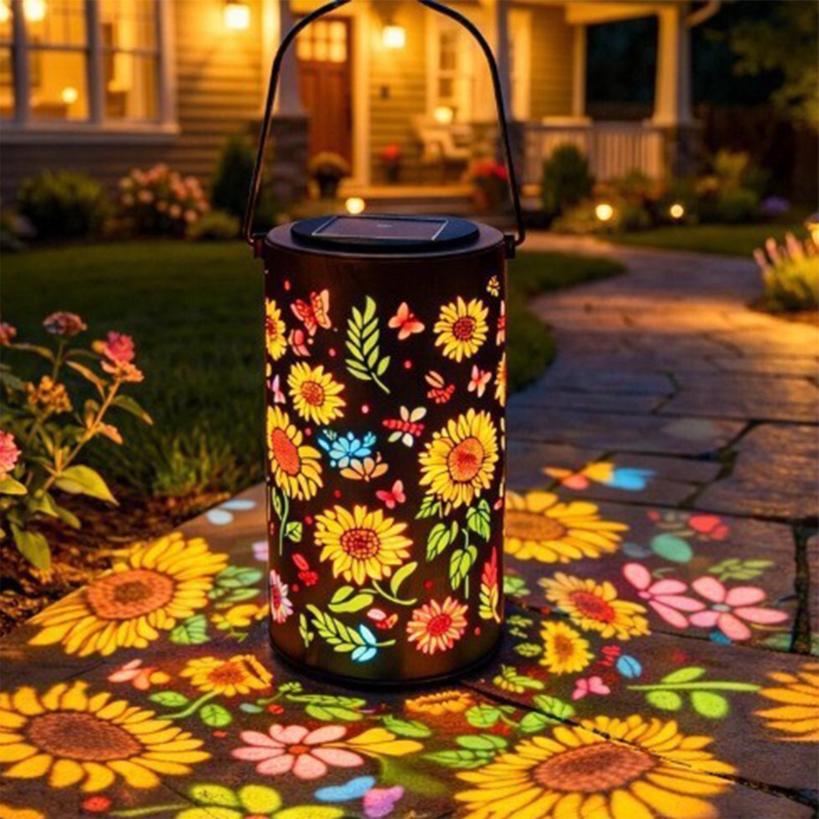 Sunflower Solar Lantern Weathe - огляд і ціна Outdoor Lighting For Patio