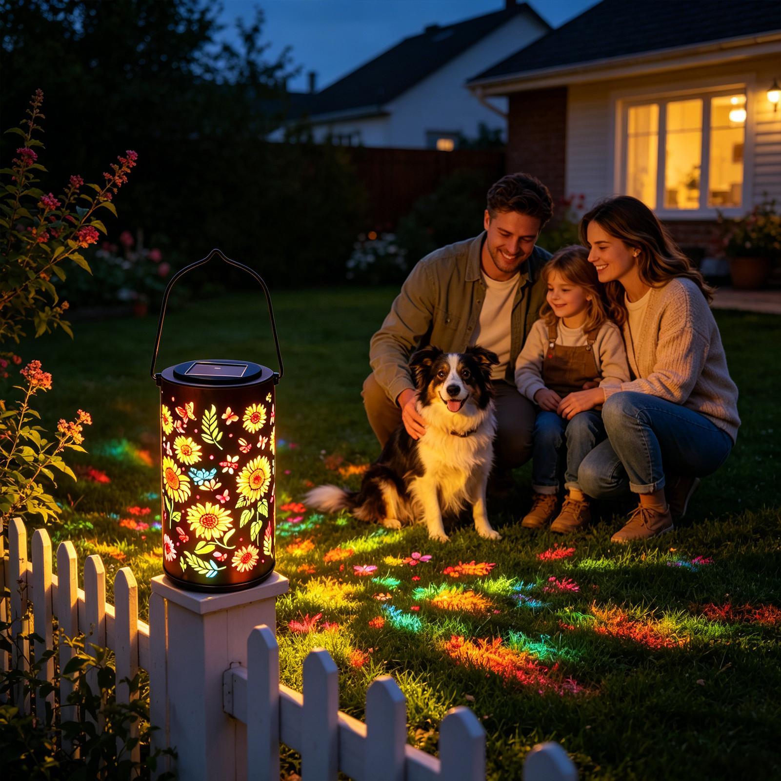 Sunflower Solar Lantern Weathe - огляд і ціна Outdoor Lighting For Patio