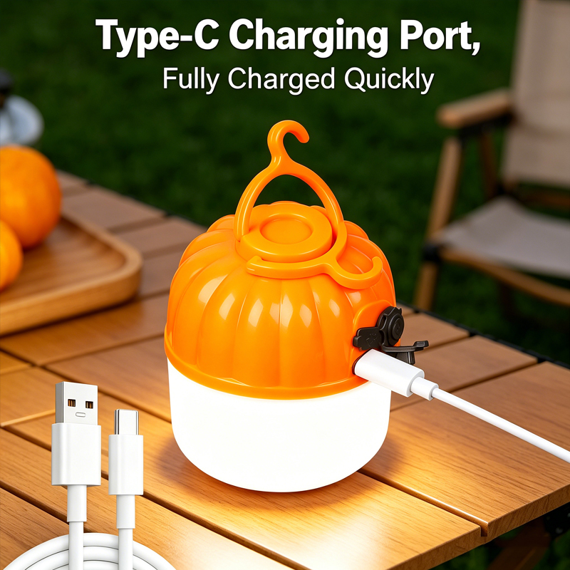Mini Portable LED Pumpkin Bulb - огляд і ціна Outdoor Lighting Panel