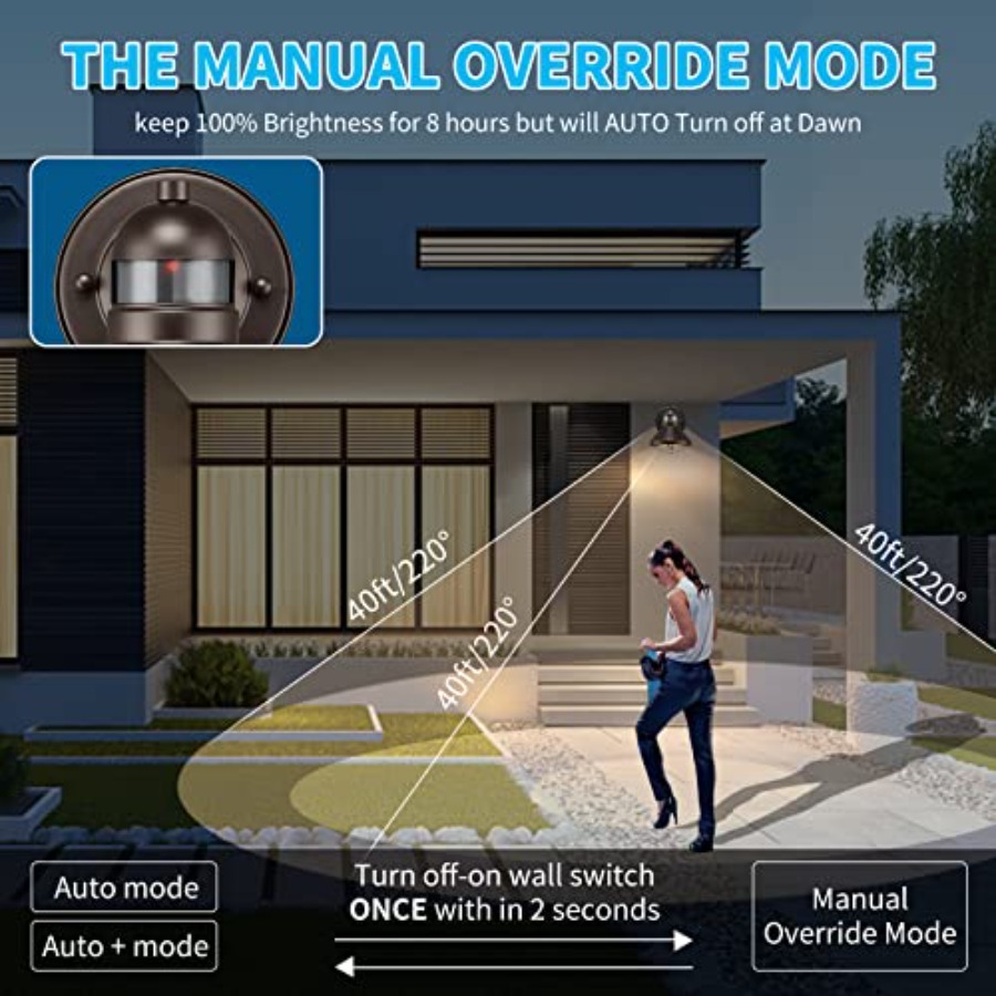 2 Pack Motion Sensor Outdoor L - огляд і ціна Outdoor Lighting Sensor