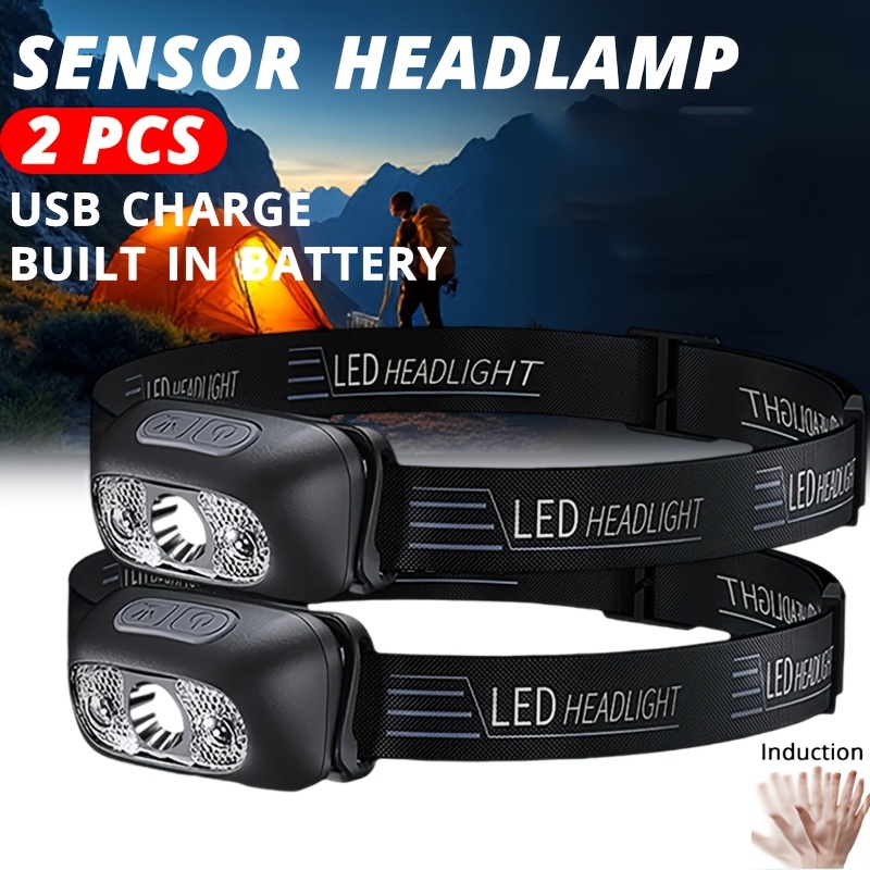 Strong Light Headlamp Portable - огляд і ціна Outdoor Lighting Sensor
