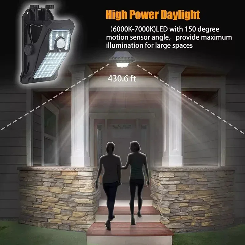 45LED Solar Lights Outdoor Cli - огляд і ціна Outdoor Lighting Garage