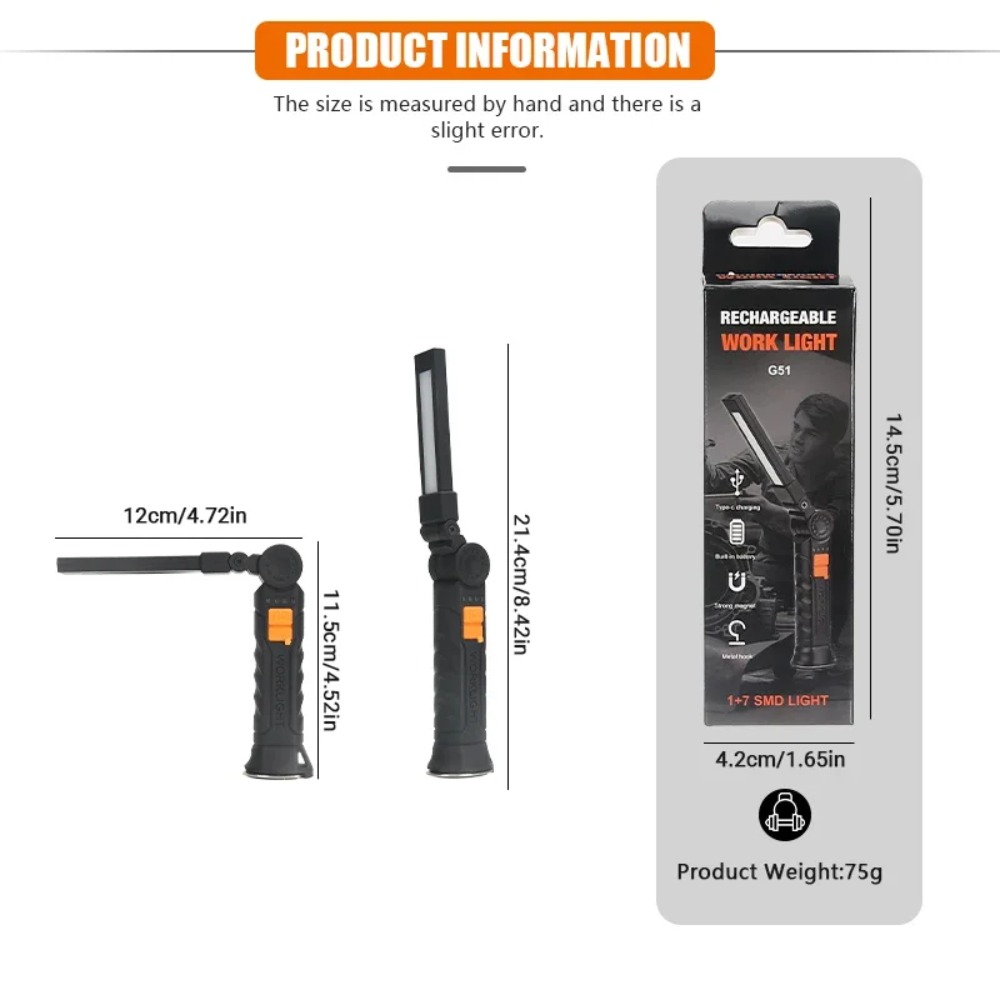 Portable COB LED Flashlight US - огляд і ціна Outdoor Lighting Panel