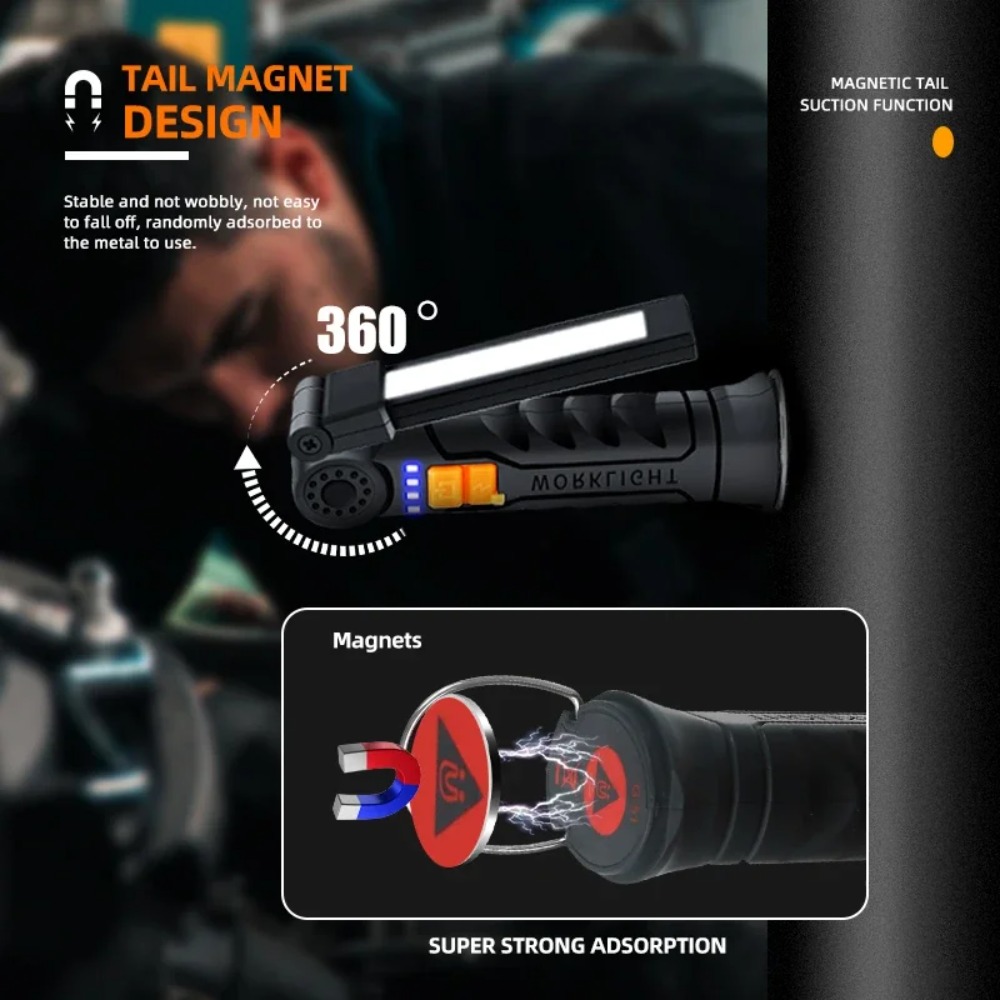 Portable COB LED Flashlight US - огляд і ціна Outdoor Lighting Panel