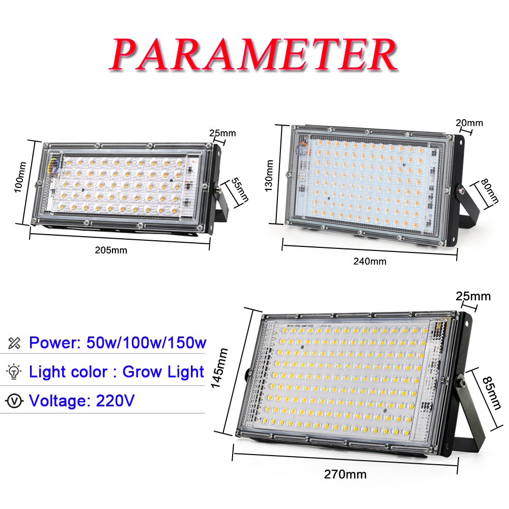LED Flood Light 50/96/144 LEDs - огляд і ціна Outdoor Lighting Garage