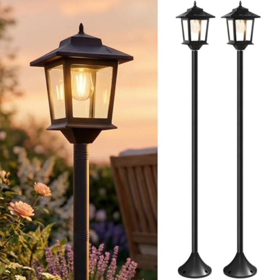 Outdoor Solar Post Lights, 2-P - огляд і ціна Outdoor Lighting For Patio