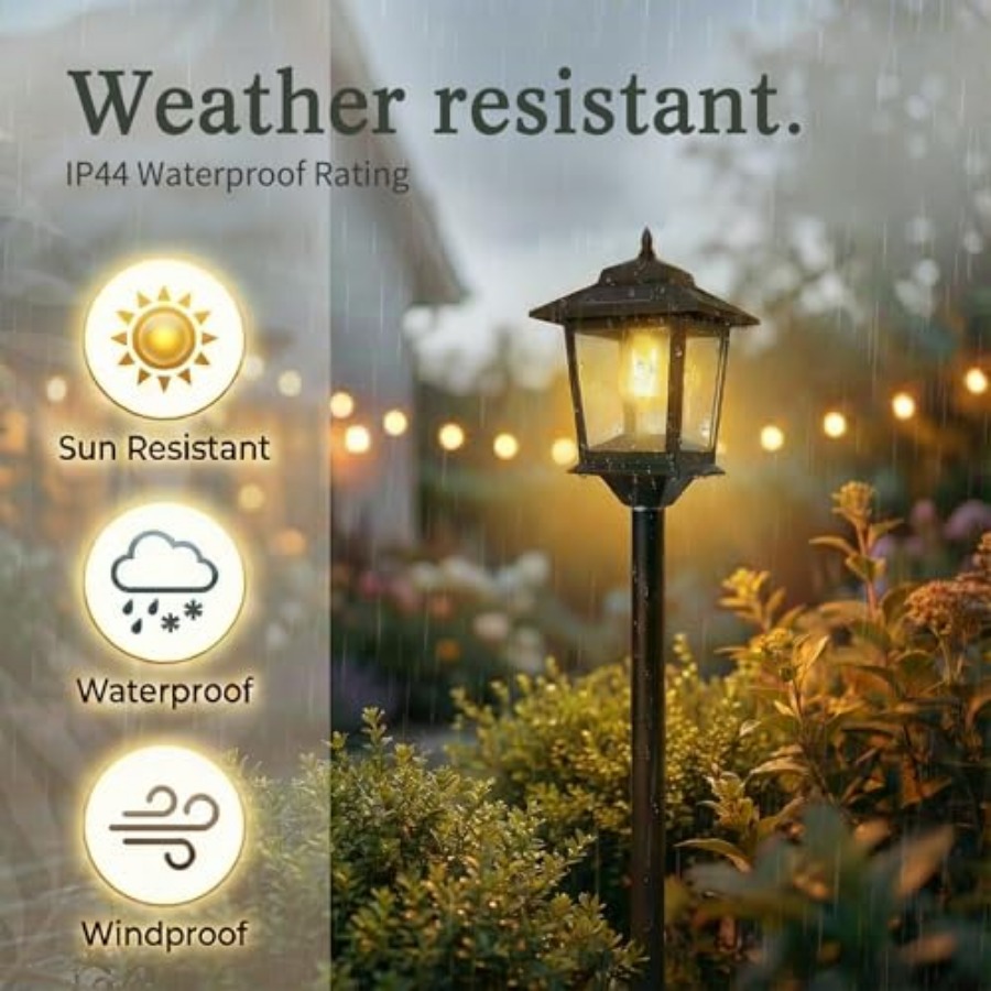 Outdoor Solar Post Lights, 2-P - огляд і ціна Outdoor Lighting For Patio