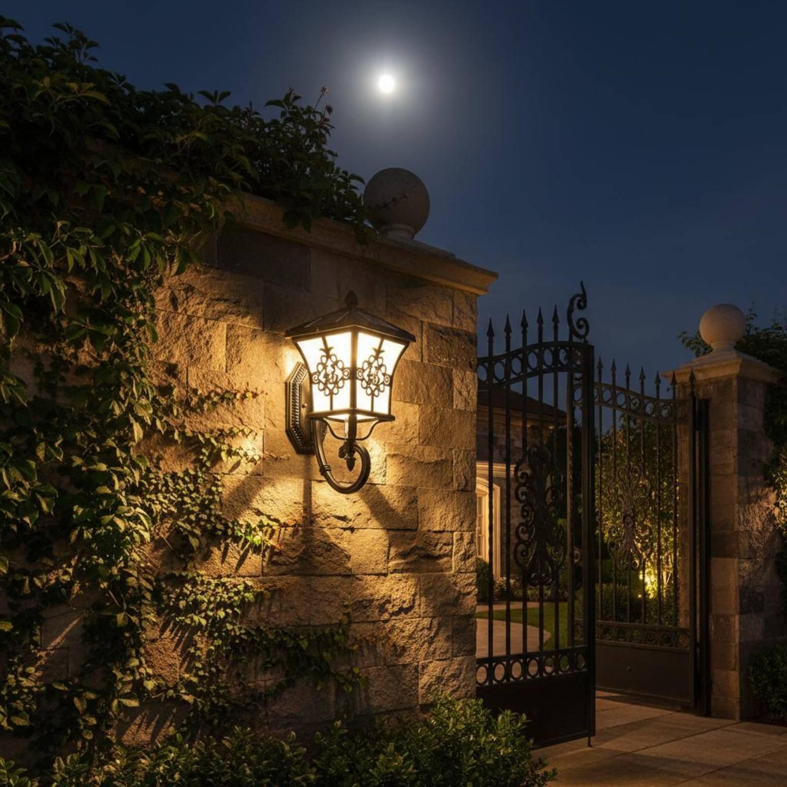 Solar Led Outdoor Wall Lamp El - огляд і ціна Outdoor Lighting For Patio