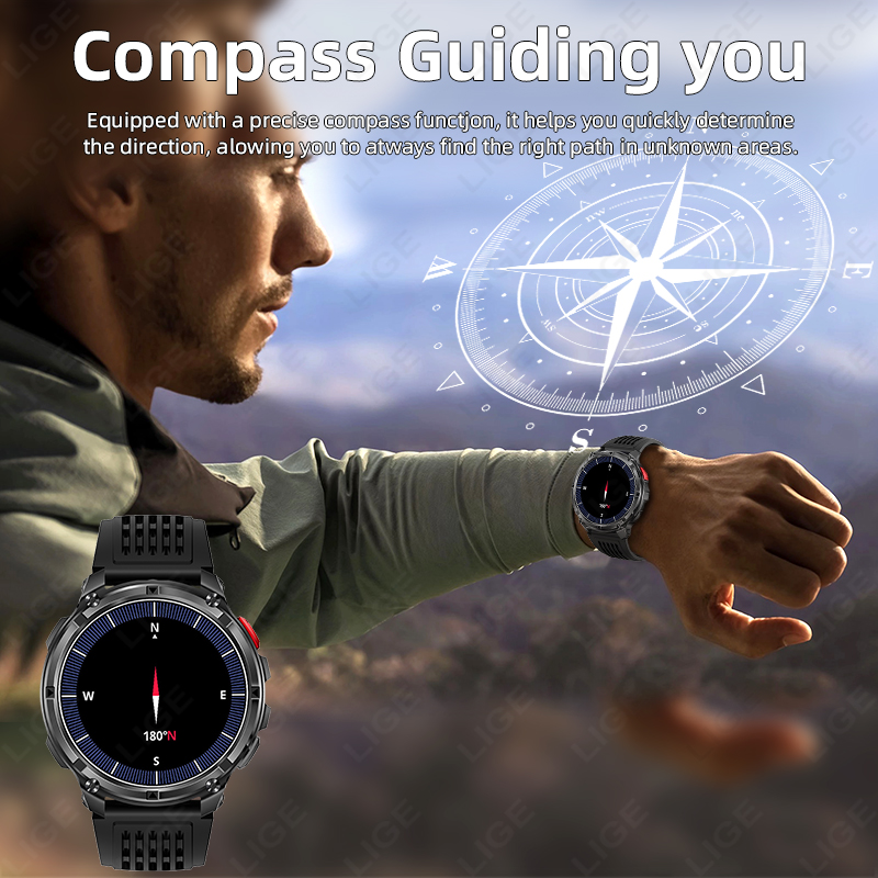 1100mAh Battery Smart Watch Co - огляд і ціна Outdoor Lighting Ip Rating