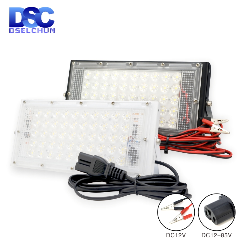 DC 12V-85V 50W Led Flood Light - огляд і ціна Outdoor Lighting Volt