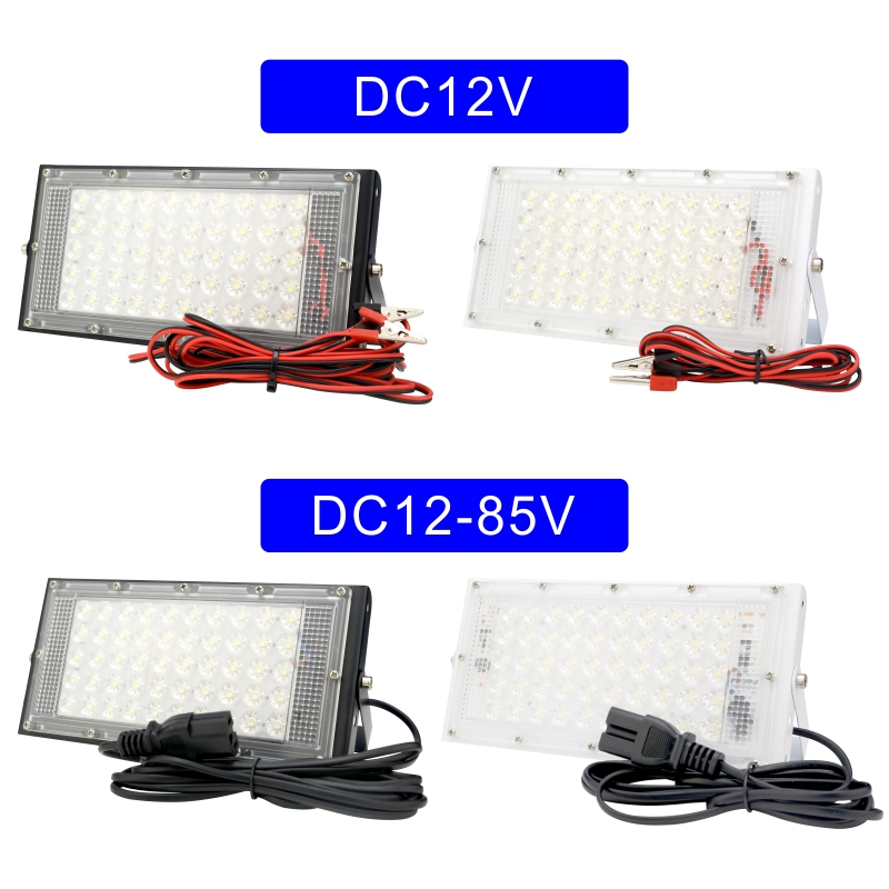 DC 12V-85V 50W Led Flood Light - огляд і ціна Outdoor Lighting Volt