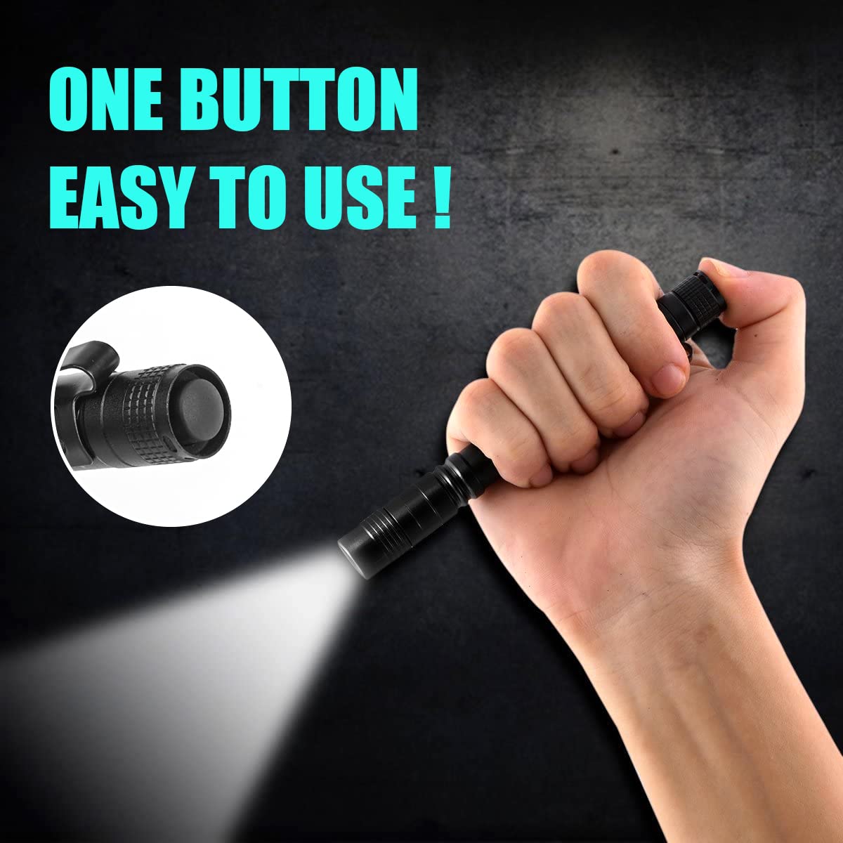 Portable Mini LED Pen Flashlig - огляд і ціна Outdoor Lighting Permanent