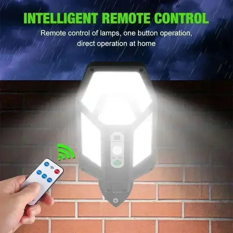 12000LM Powerful Solar Wall La - огляд і ціна Outdoor Lighting Permanent