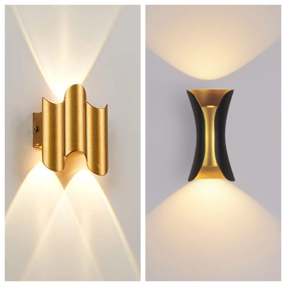 Aluminum Golden Body LED Wall  - огляд і ціна Xl Outdoor Lighting
