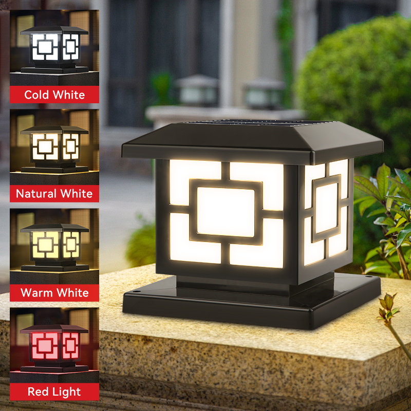 Solar Lights LED Waterproof Ou - огляд і ціна Post Cap Light