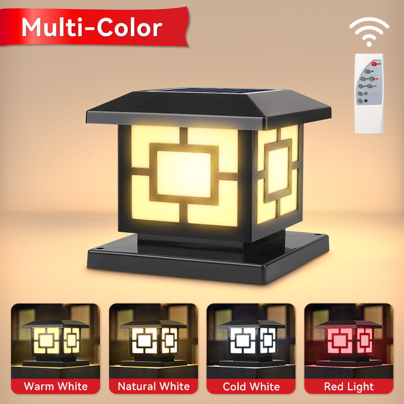 Solar Lights LED Waterproof Ou - огляд і ціна Post Cap Light