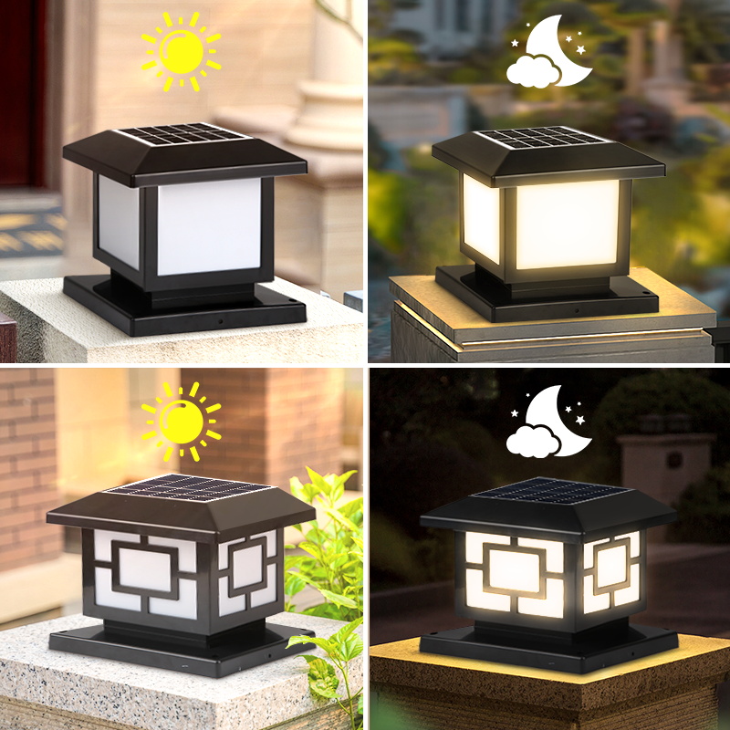 Solar Lights LED Waterproof Ou - огляд і ціна Post Cap Light