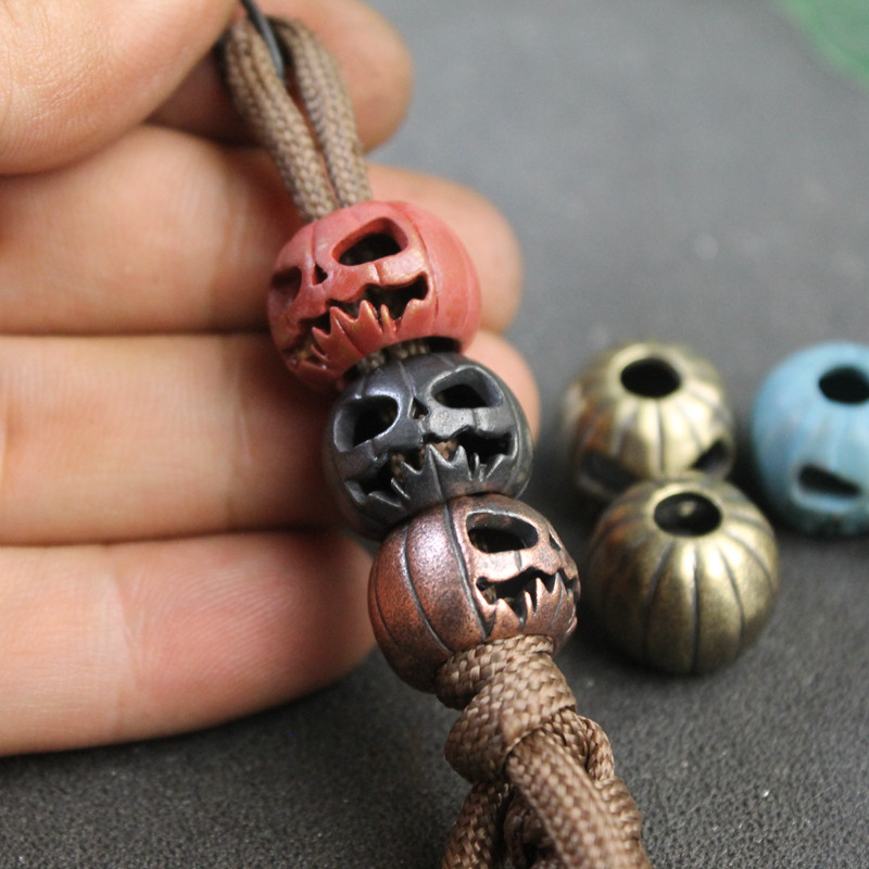 Halloween Pumpkin Skull Face L - огляд і ціна Outdoor Lighting Brass