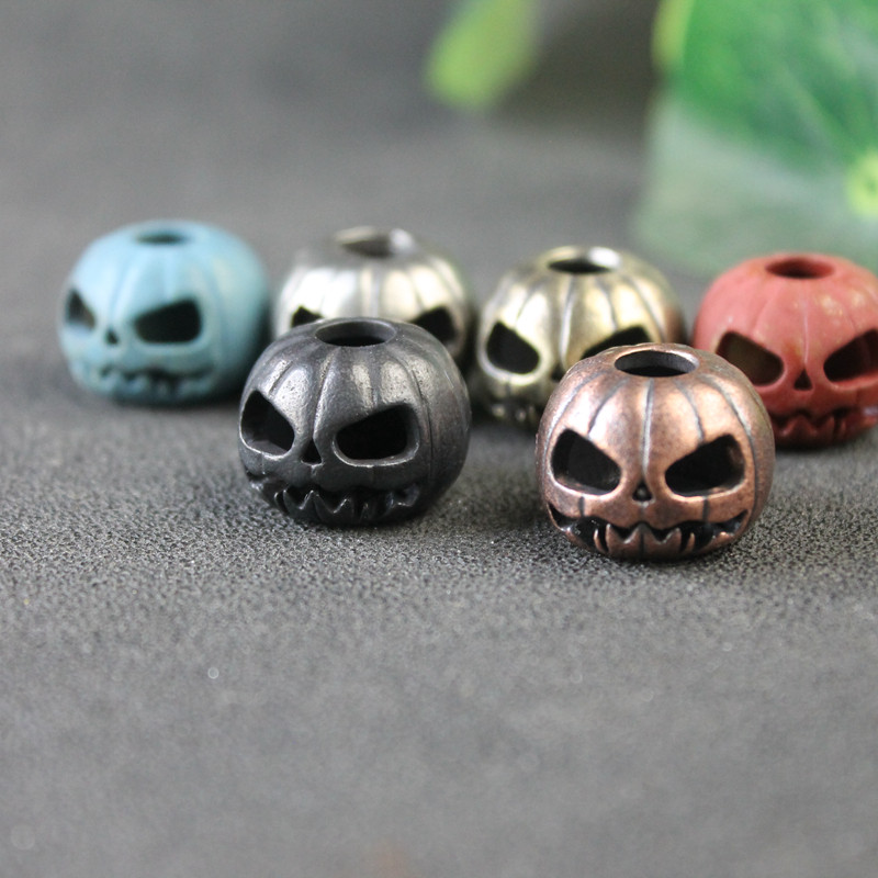 Halloween Pumpkin Skull Face L - огляд і ціна Outdoor Lighting Brass