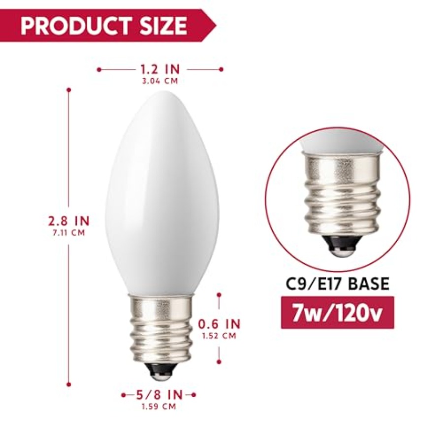 25 Pack Replacement Light Bulb - огляд і ціна Outdoor Lighting Volt