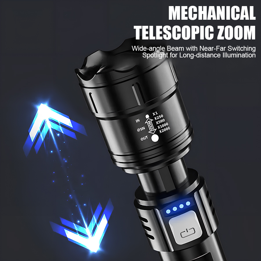 High Power P50 LED Flashlight  - огляд і ціна Outdoor Lighting Panel