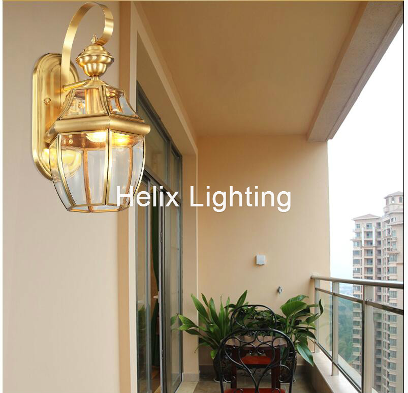 Free Shipping Antique Brass Wa - огляд і ціна Outdoor Lighting Brass