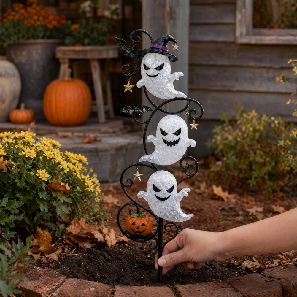 Halloween Waterproof LED Groun - огляд і ціна Outdoor Lighting Yard Decoration