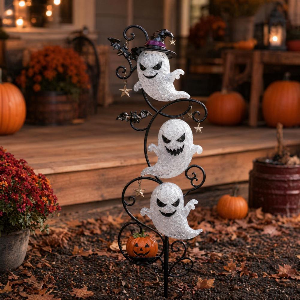 Halloween Waterproof LED Groun - огляд і ціна Outdoor Lighting Yard Decoration