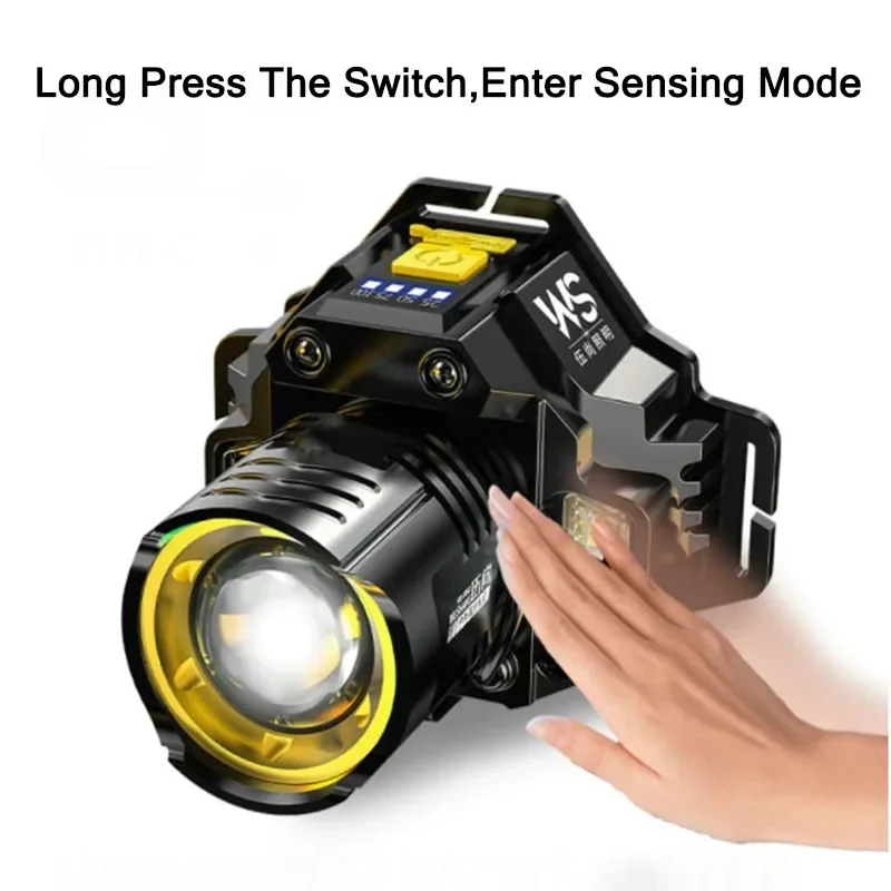 Rechargeable Powerful LED Head - огляд і ціна Outdoor Lighting Sensor