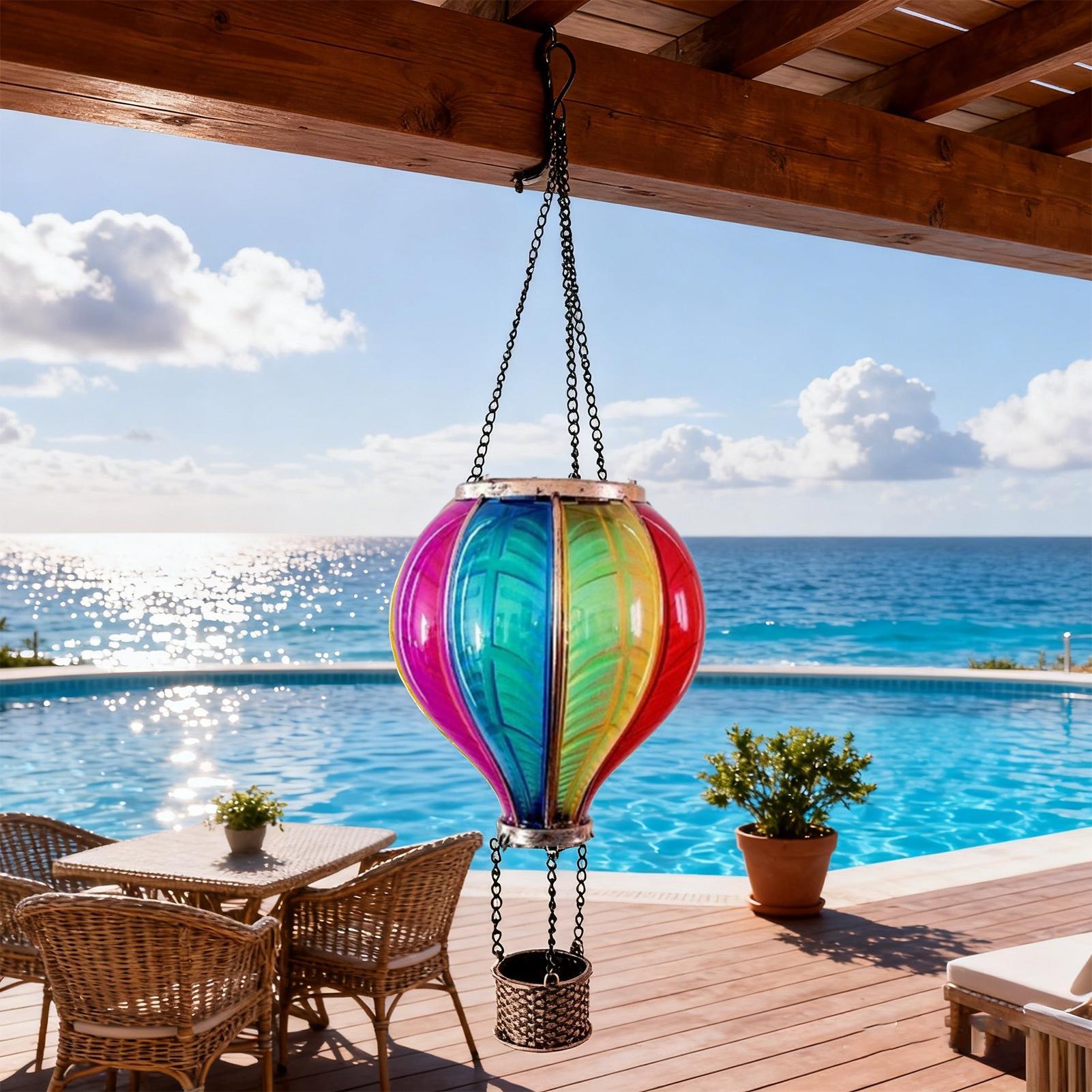 Hot Air Balloon Lanterns Solar - огляд і ціна Halo Outdoor Lighting