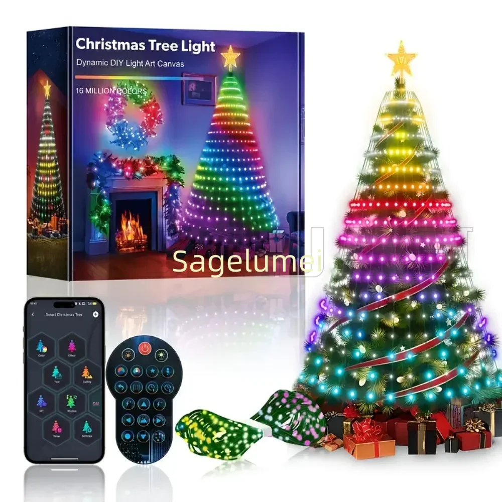 RGBIC 400LEDs Christmas Lights - огляд і ціна Outdoor Lighting Uk
